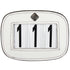 LeMieux Leather Saddle Pad Number Holder - 3 Number